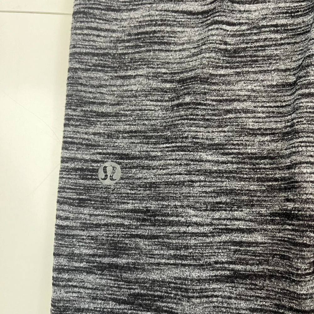 Lululemon &go Where-To Dress short sleeves Heathered Black size 4 - Picture 6 of 10